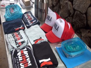 Koholā Brewery merchandise available at Pailolo's Tap Takeover event. Photo by Kiaora Bohlool.