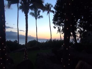 Sunset at Japengo, Hyatt Regency Maui Resort & Spa. Photo by Kiaora Bohlool.
