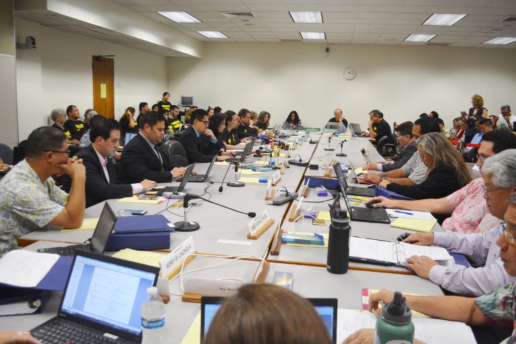 Legislative Conference Committee Begins Budget Negotiations. Photo credit: Hawaiʻi State Legislature.