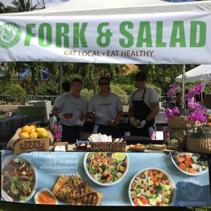 Fork & Salad debuts at Maui County Agricultural Festival on April 2. Courtesy photo.