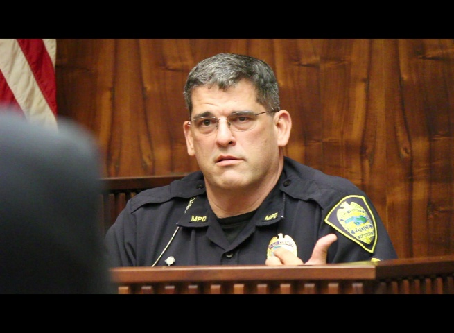 Maui Police Sergeant Alan Brown was among three individuals who testified for the prosecution on Wednesday.