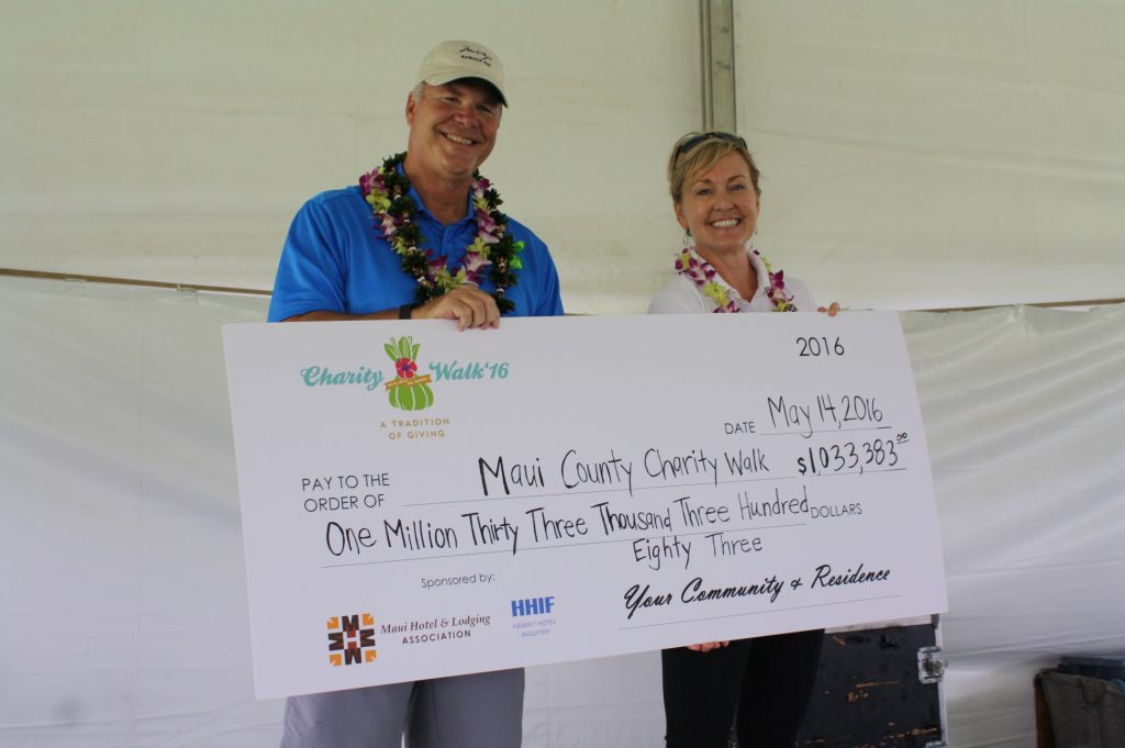 Maui Hotel and Lodging Association Charity Walk 2016. Courtesy photo.