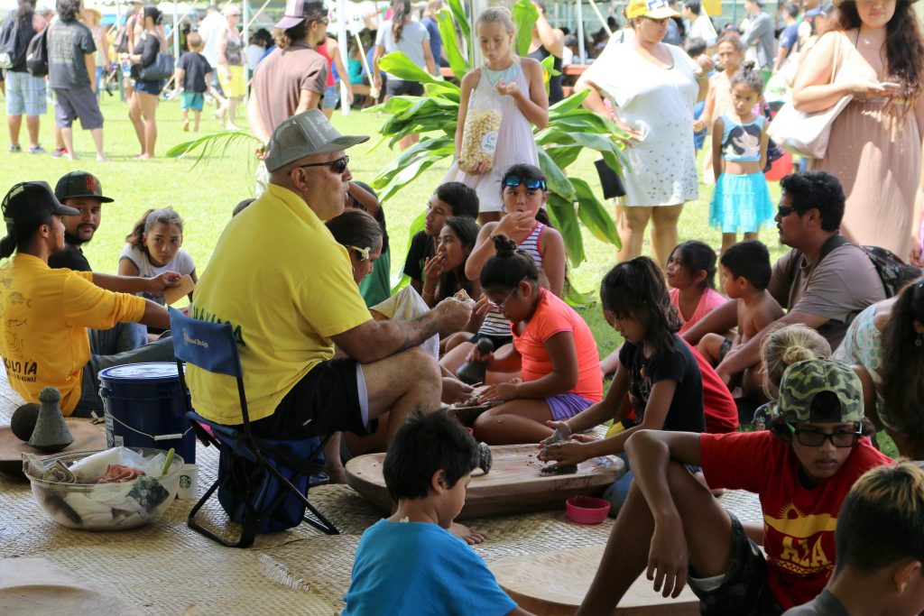 East Maui Taro Festival. Photo credit: Nicole Schenfeld.