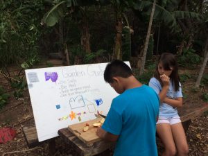 Students in action with Maui School Garden Network.  Courtesy photo.