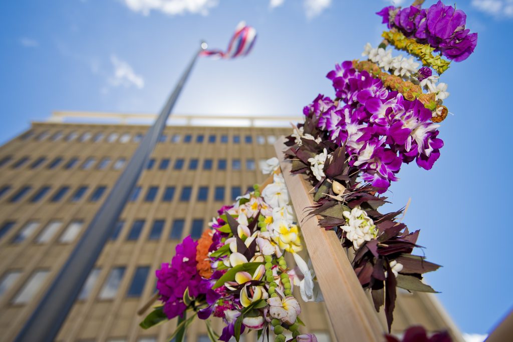 Blossoms for the Brave 2016. Photo credit: Ryan Piros / County of Maui.