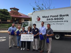 Maui County keiki in need will be receiving 54,000 meals during the upcoming 2016-17 school year thanks to a grant to the Maui Food Bank from the Walmart Foundation. Courtesy photo. 