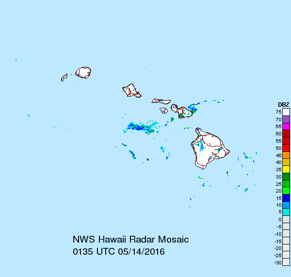 Radar (5.13.16). Image credit: NOAA/NWS.