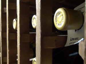 Fine wines in the cellar at Lāhainā Grill. Photo by Kiaora Bohlool.