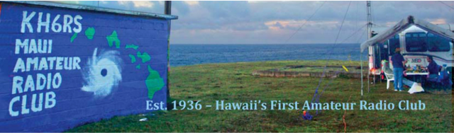 Photo courtesy: Maui Amateur Radio Club