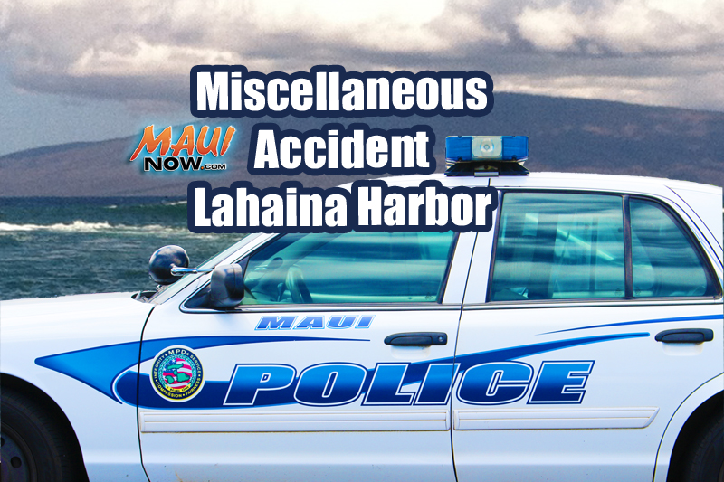 Miscellaneous Accident Lahaina Harbor. Maui Now image.