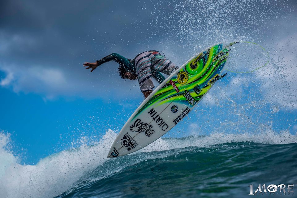 Ty Simpson-Kane aims for the sky. Photo: OneMore Photography