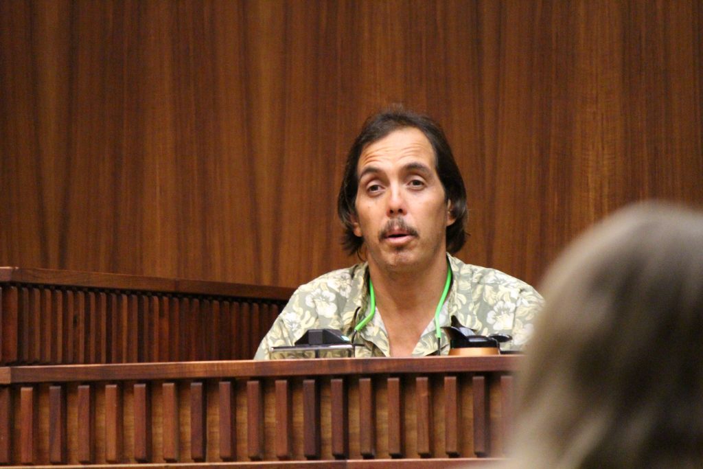 Albert Young testified on Wednesday, July 27, 2016 in the murder trial of Steven Capobianco. Photo: 7.27.16 by Wendy Osher.