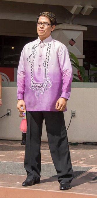 Filipino cultural attire. Photo courtesy of Kit Zulueta.