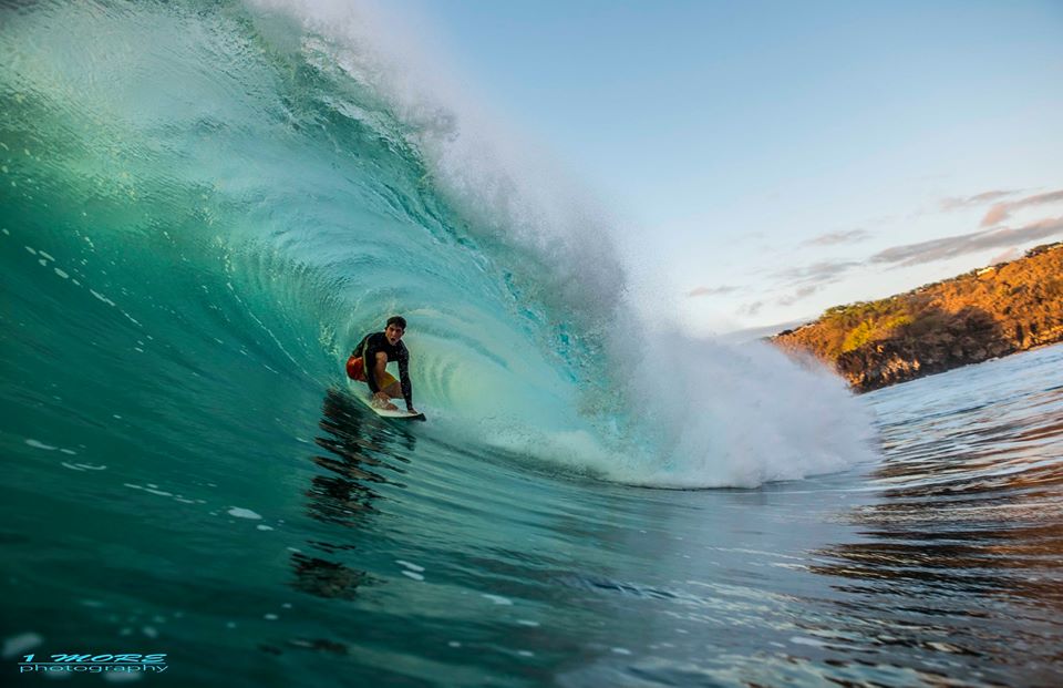 Mahana Eleogram on a clean one at Honolua Photo: OneMore Photography