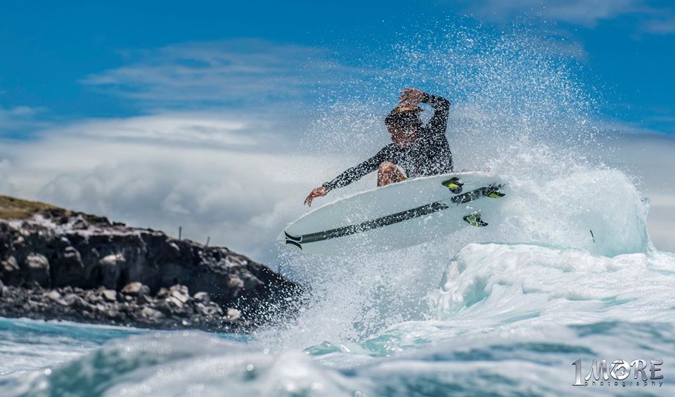 Kelson Lau off the top at Turtle Bay Photo: OneMore Photography