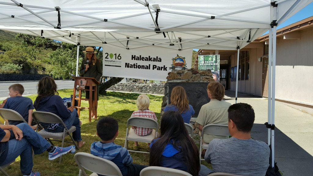 Haleakalā Centennial celebration. Photo courtesy Haleakalā National Park.