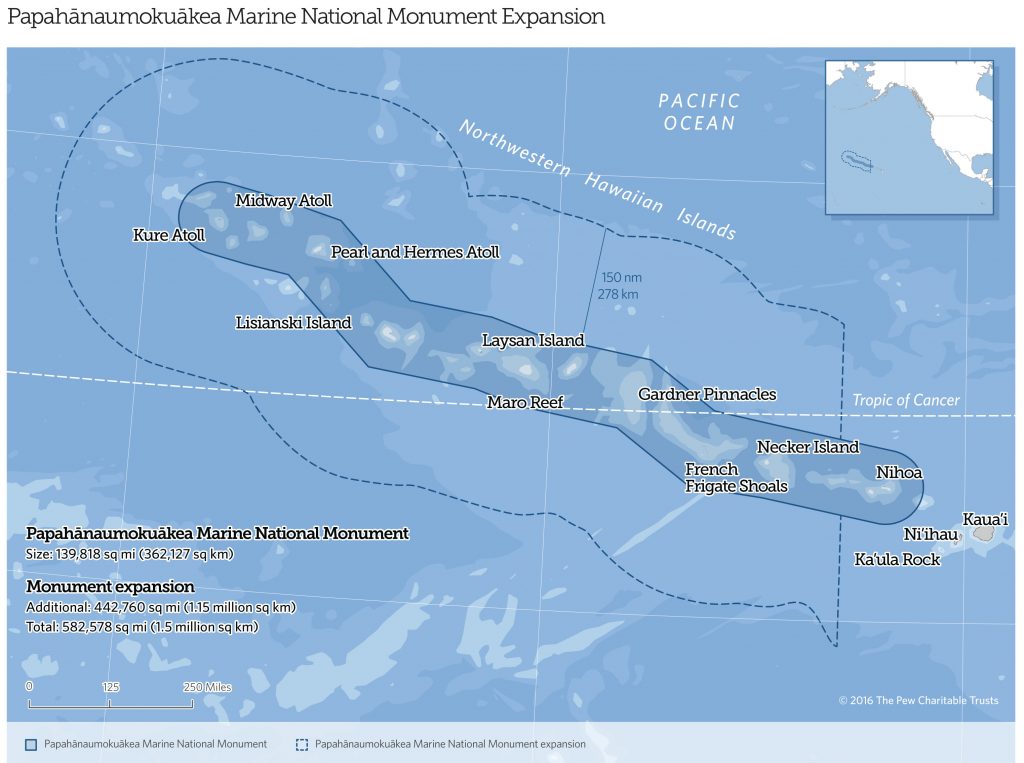 On Friday, President Obama will expand the Papahānaumokuākea Marine National Monument off the coast of Hawaii, creating the world’s largest marine protected area. 