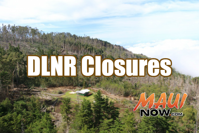 DLNR closures. File image of Polipoli on Maui.