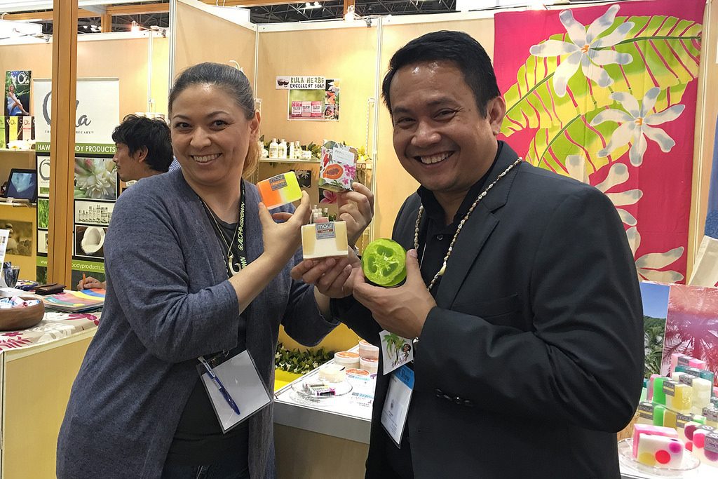 2016 Tokyo International Gift Show. Photo credit: Department of Business, Economic Development and Tourism.