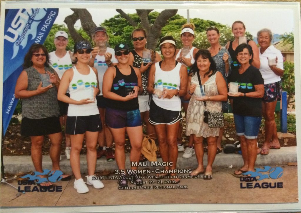 USTA state champs, the Maui Magic team based in Wailuku. Courtesy photo.