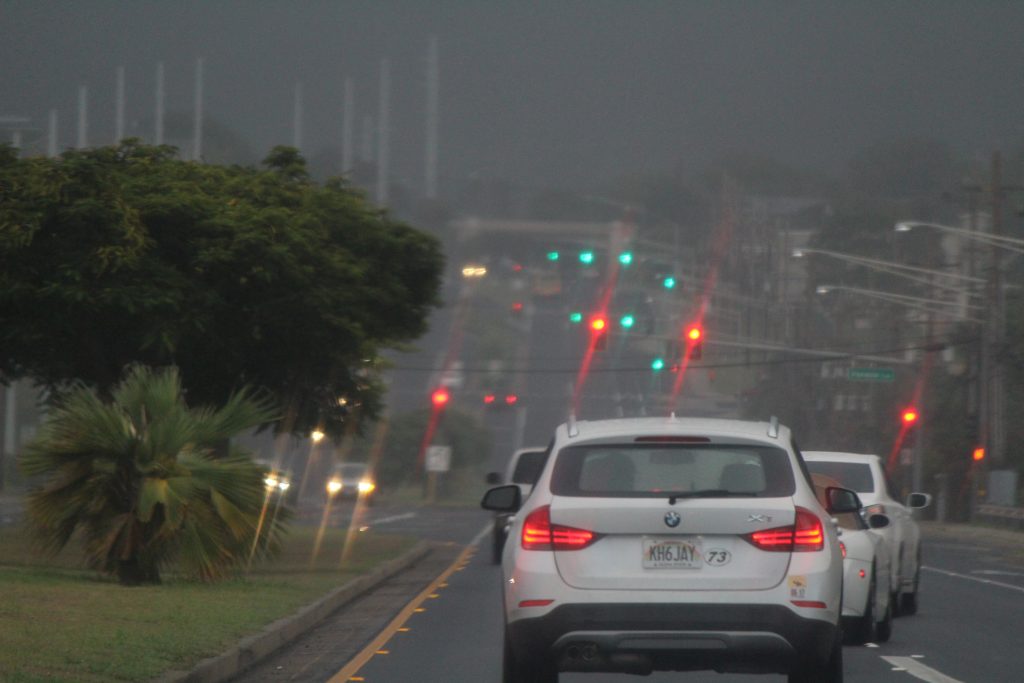 Pre-Lester rain, 9.2.16 Kahului, Maui.