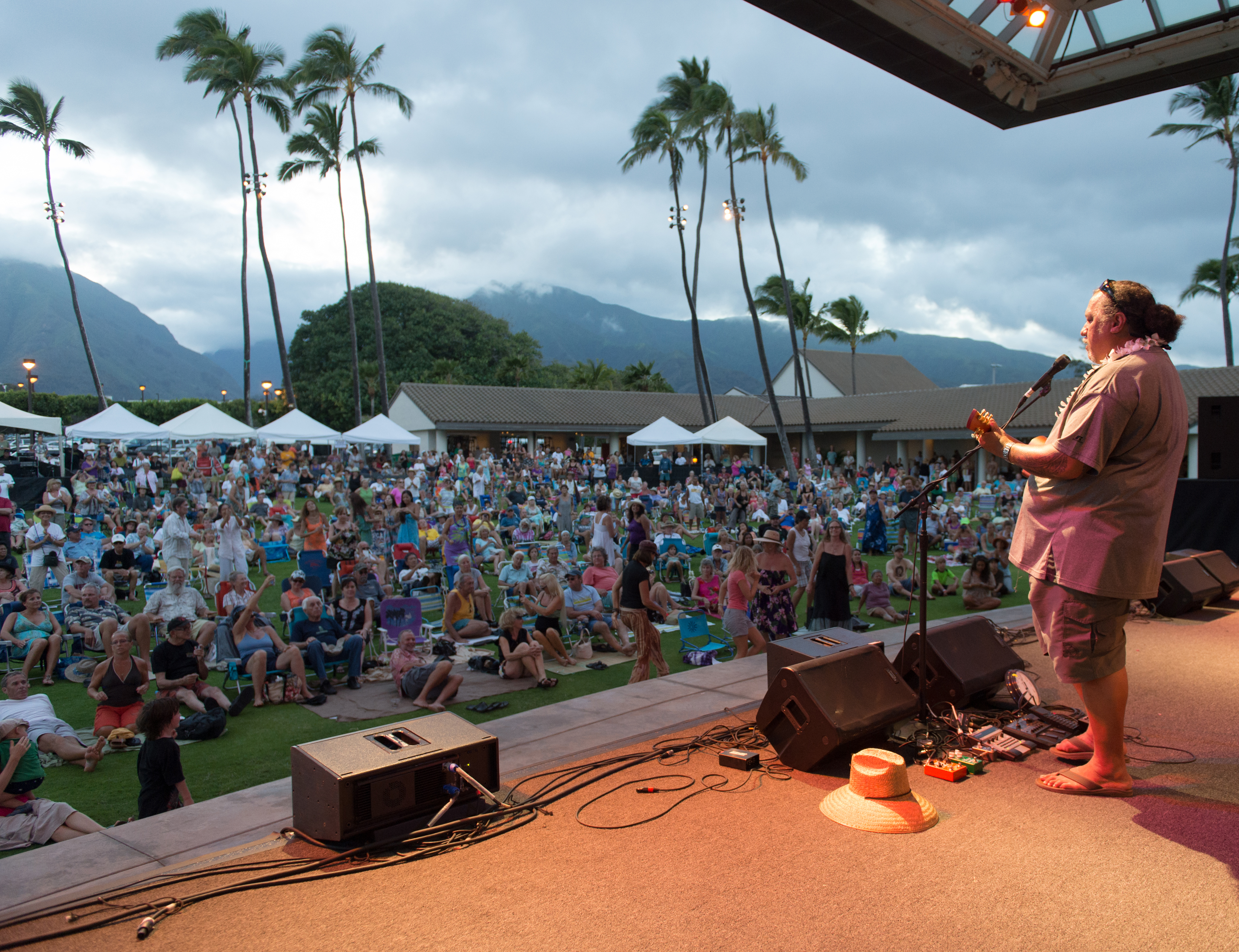11th Annual Maui 'Ukulele Festival. Willie K, photo credit Aubrey Hord Photography.