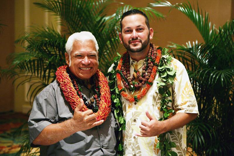 Falsetto Legend Richard Ho‘opi‘i (left) is among the musicians in the entertainment lineup. Courtesy photo.