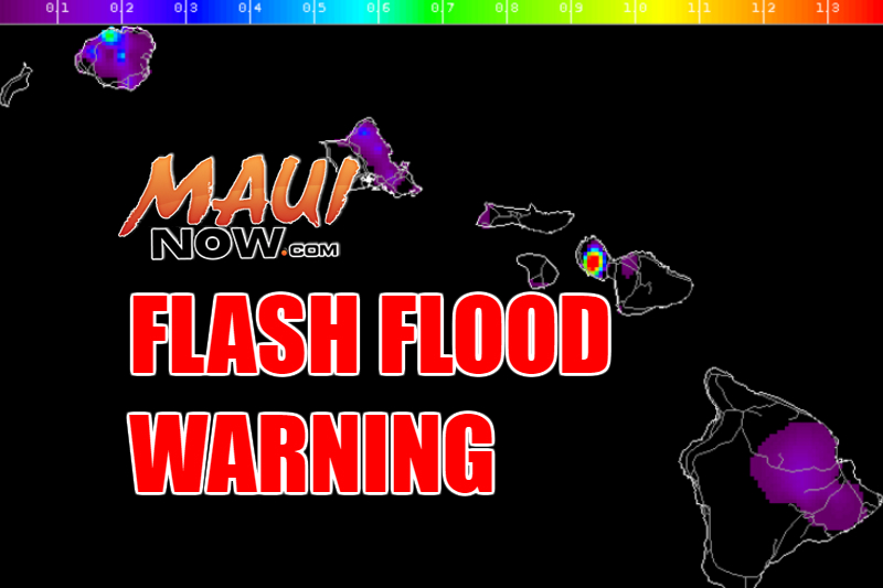 Maui Flash Flood WARNING