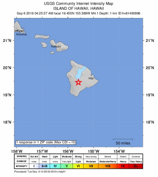 Mauna Loa earthquake image credit: NOAA/USGS/PTWC