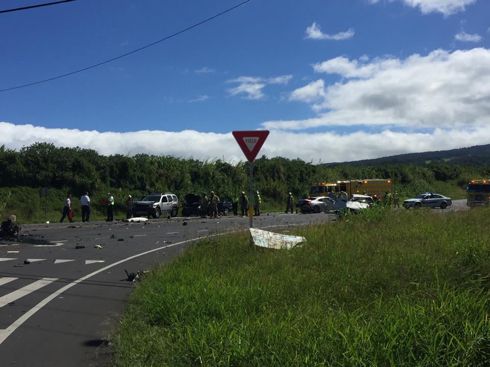 Haleakalā Highway accident, 10.816. PC: Tracy Michelle O'Reilly