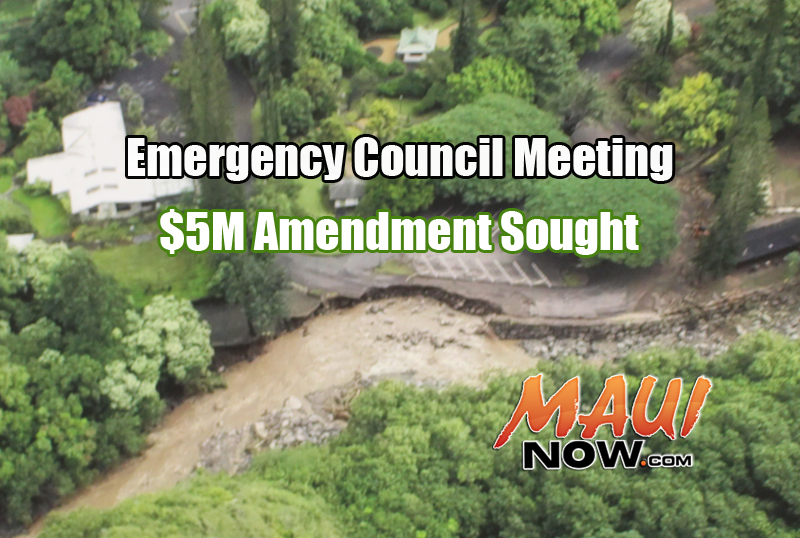 Emergency Council Meeting. Maui Now.