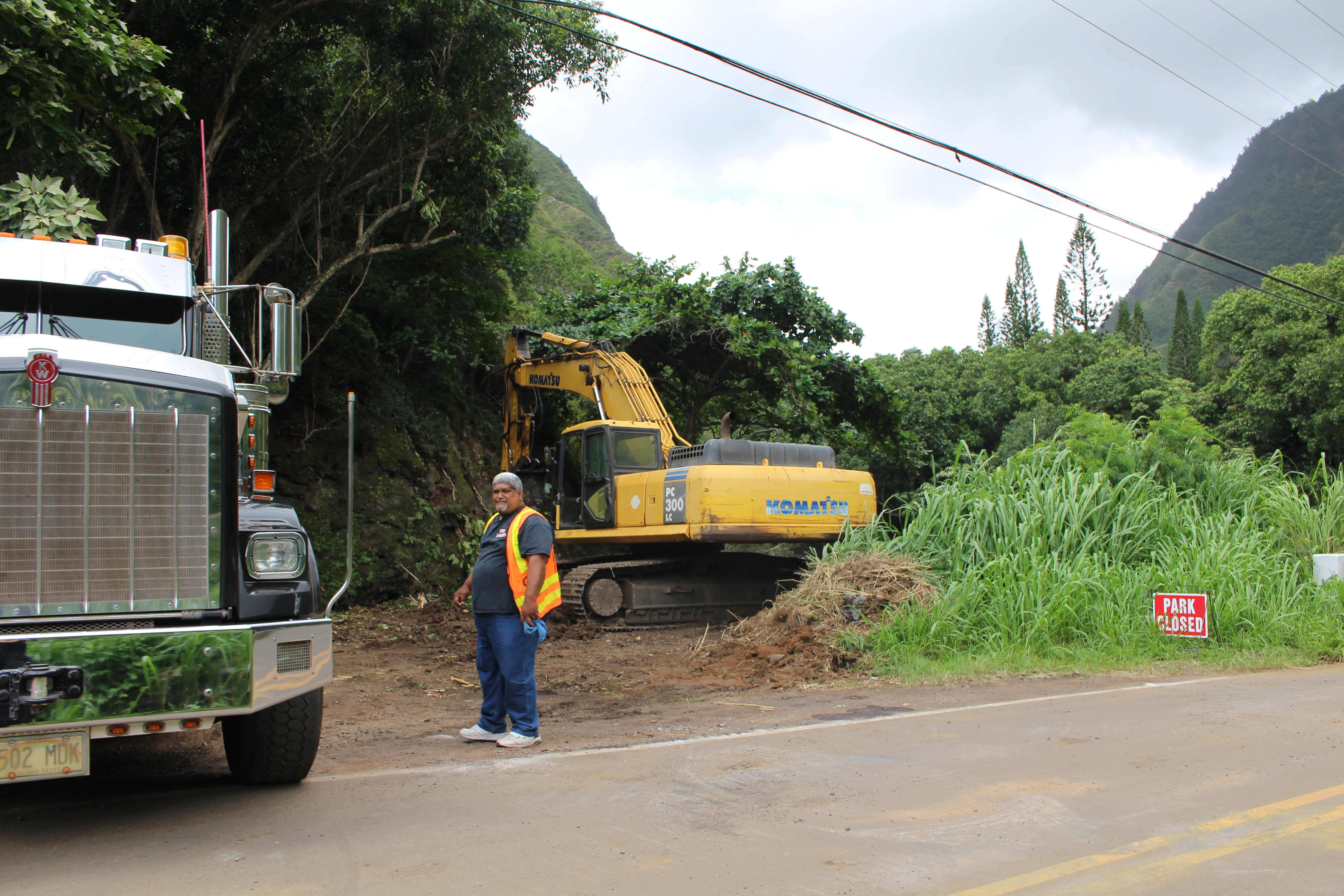ʻĪao Valley flood restoration. Photo 10.4.16 by Wendy Osher.
