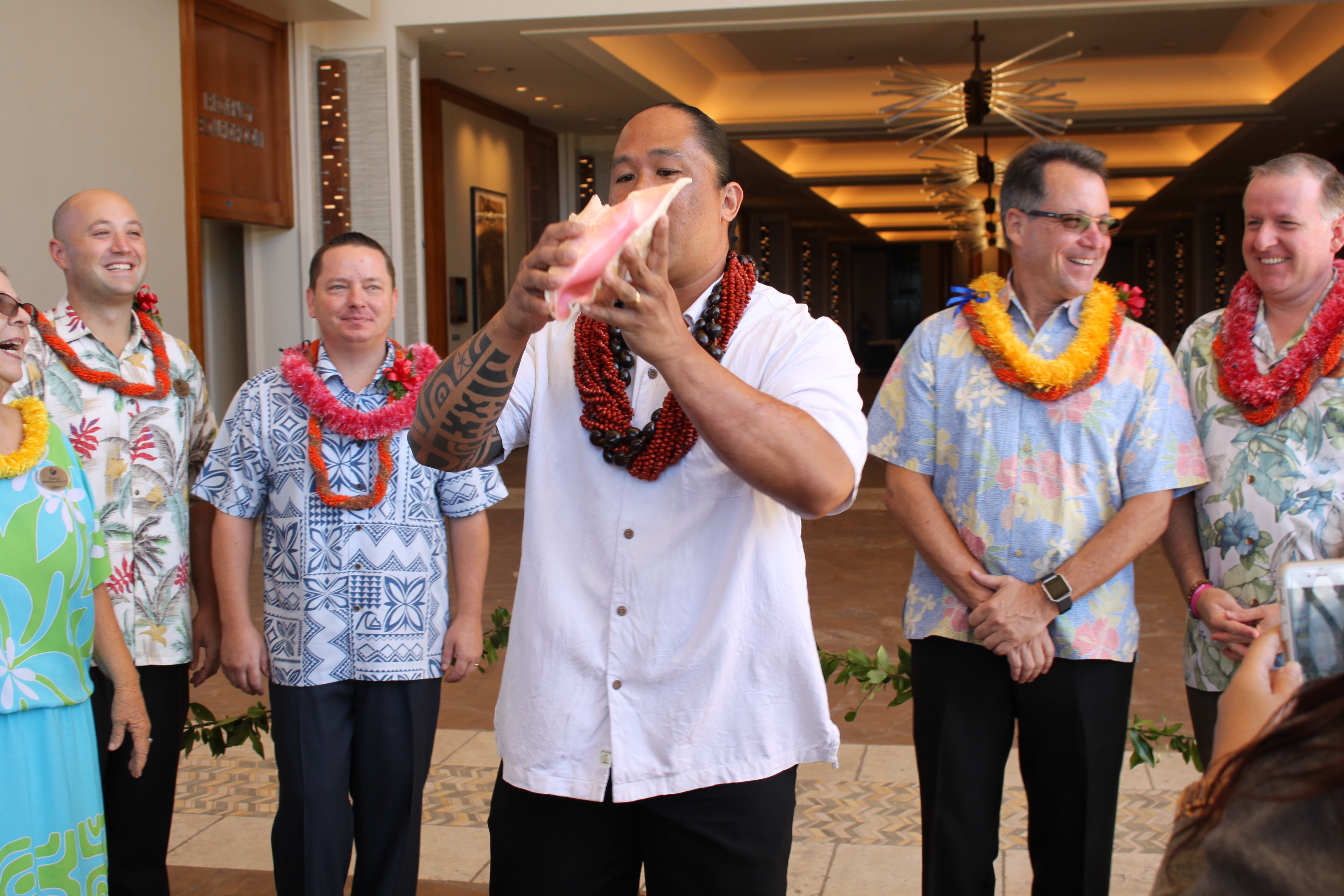 The blessing honored the enhanced Monarchy Ballroom, updated outdoor Hālona Kai Event Lawn overlooking the Pacific Ocean and new Regency Club.