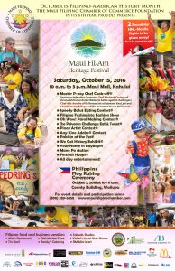 Maui Fil-Am Heritage Festival will honor sugar cane plantation workers with a chef cook-off theme of "The Last Harvest."