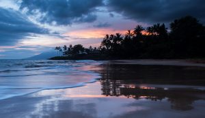 Sunset at a beach in Wailea. Photo Image: Chris Archer