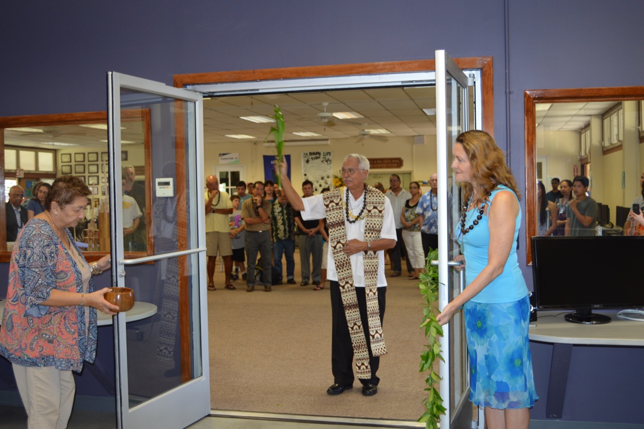 Communication and Media Lab blessing at St. Anthony.