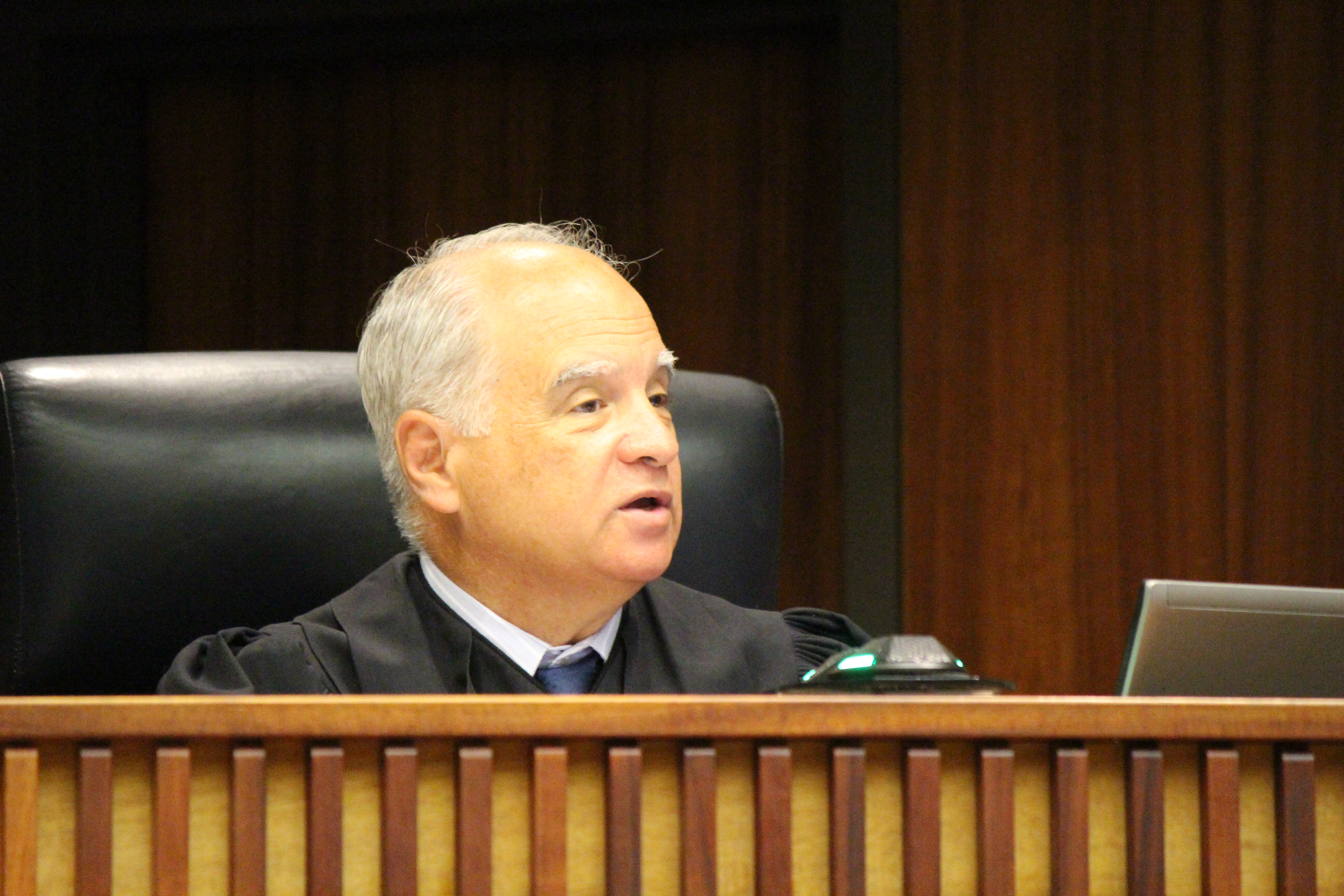 Maui Chief Judge Joseph Cardoza. PC 11.29.16 by Wendy Osher.