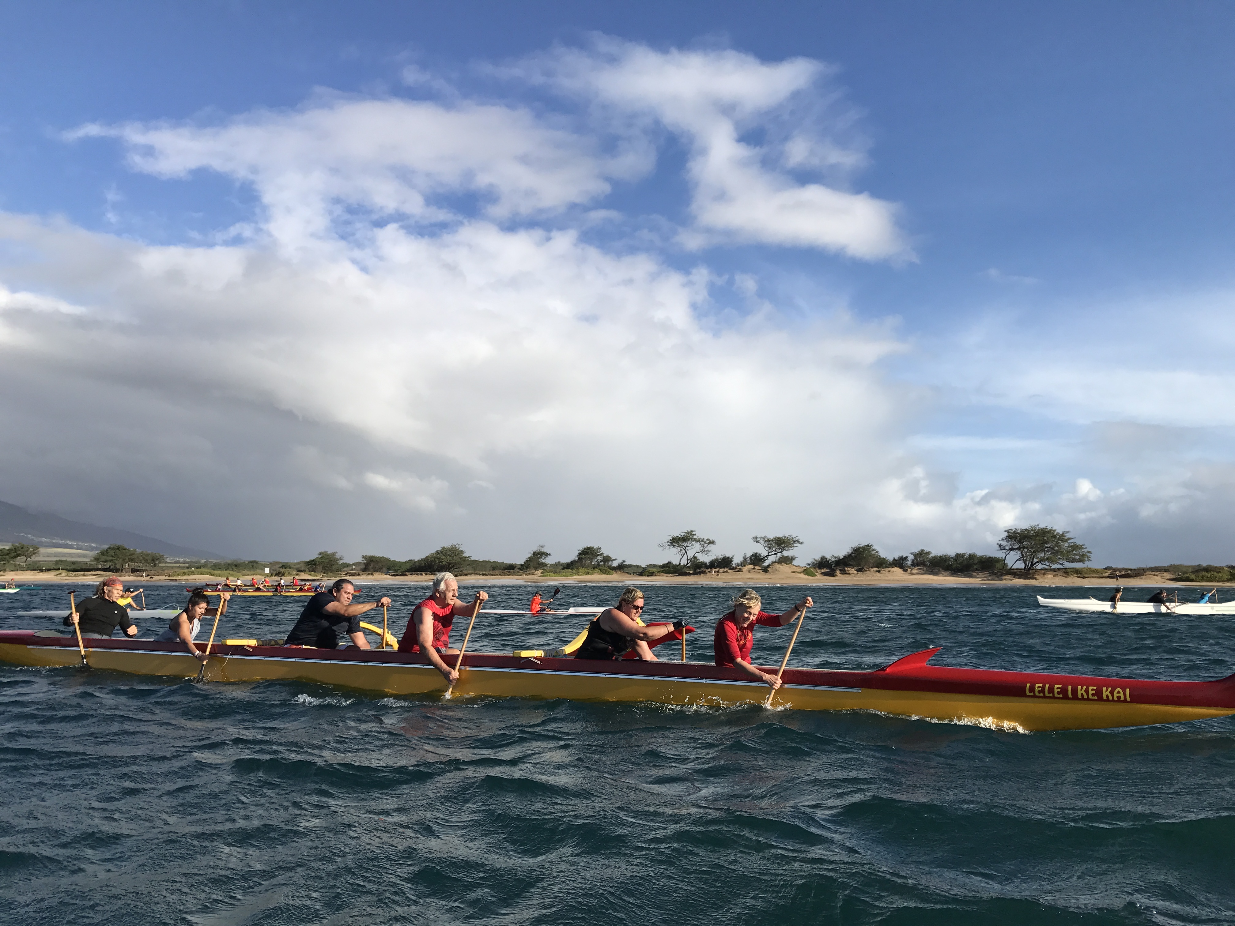 Paddle for Hunger 2016. PC: Hawaiian Paddle Sports
