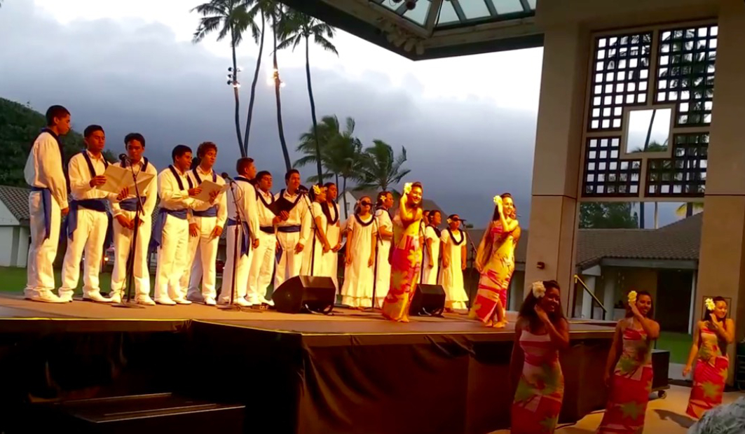 The entertaining Kamehameha Schools Maui Hawaiian Ensemble is comprised of qualified students with talents in voice and dance who share their Hawaiian culture through mele, hula and oli. Courtesy photo.