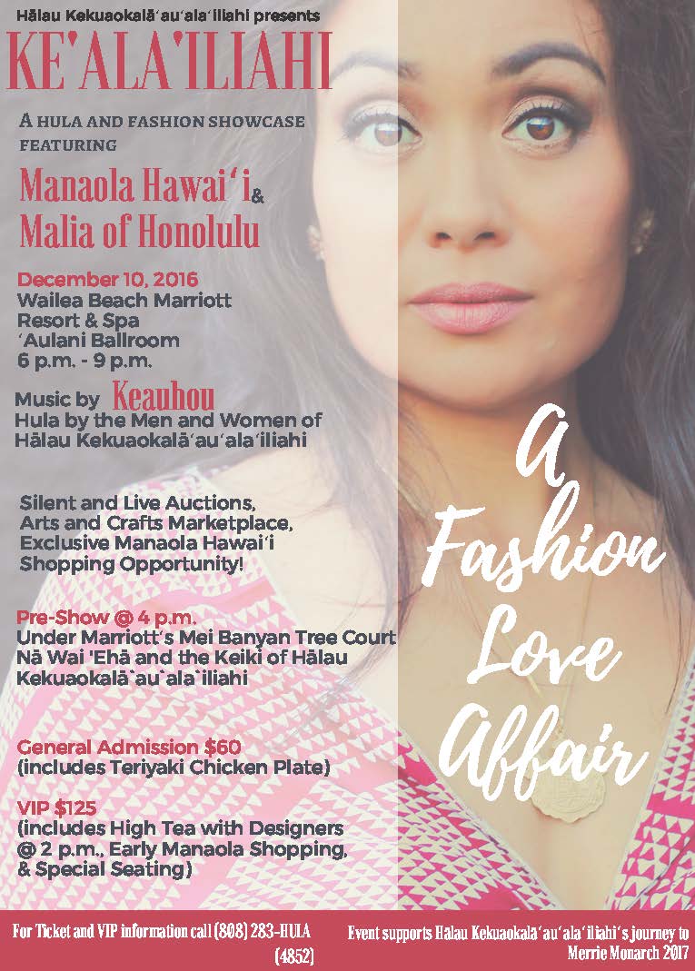 Keʻalaʻiliahi ~ A Fashion Love Affair