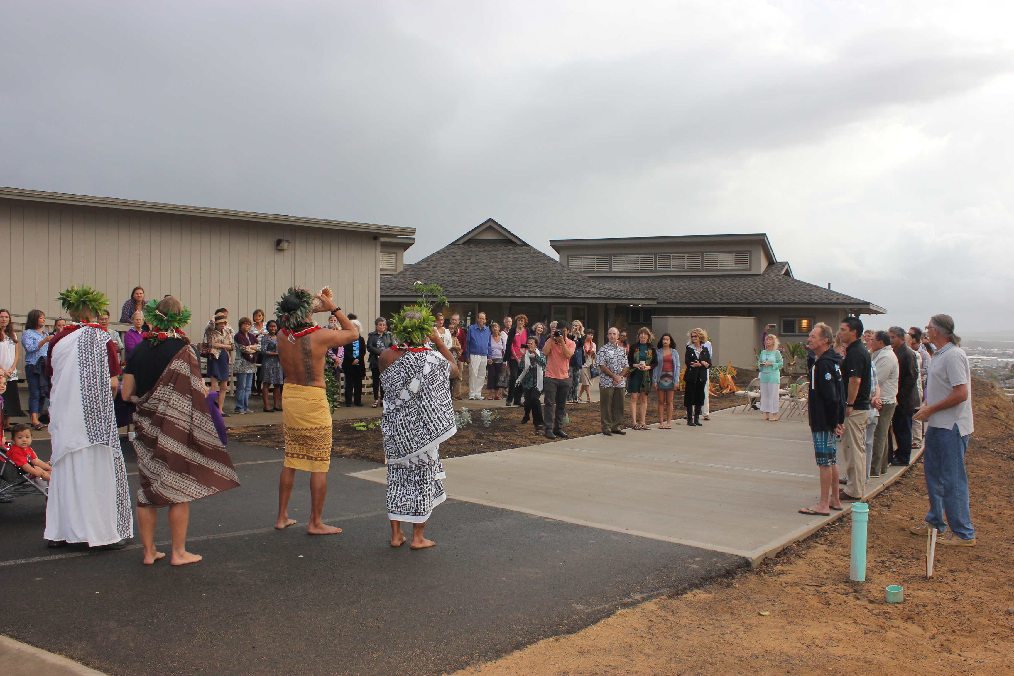 Opening Blessing for Hospice Maui Hale . PC: 12.1.16 Astrid Grupenhoff