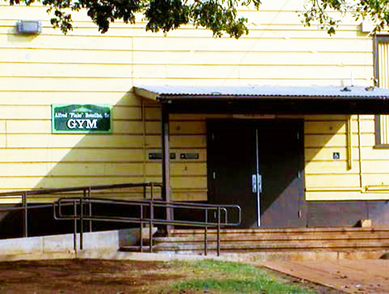 Alfred "Flako" Boteilho Sr. Gymnasium (Pāʻia Gym). PC: County of Maui.