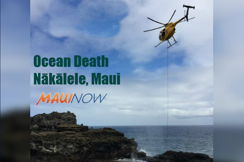 Canadian Visitor Dies, Swept into Ocean at Nākālele, Maui Maui Now