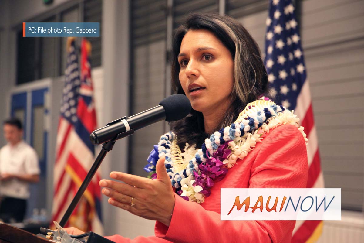 Maui Now : CNN: Tulsi Gabbard to Run for President in 2020